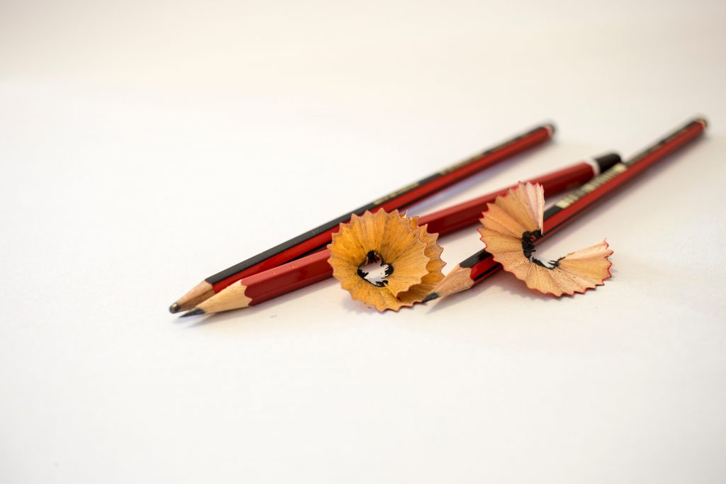 Pencils ready to be used for the ACT or SAT exam