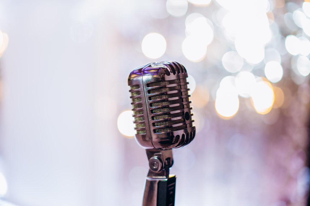 Meet the team microphone